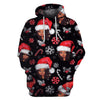 Black Pride Christmas Santa Melanin Hoodie Sweatshirt T Shirt Unisex Size