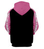 Skull Gift Fight Like A Warrior™ Pink Thyroid Cancer Sugar Skull Girl Awareness Hoodie