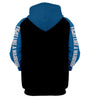Skull Gift Fight Like A Warrior™ Diabete Awareness Sugar Skull Hoodie