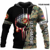 Skull Gift Gift For Army Personalized Armed Force Skull Unisex Size Hoodie Military Hoodie Winter Soldier Hoodie Military