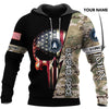 Skull Gift Gift For Army Personalized Armed Force Skull Unisex Size Hoodie Military Hoodie Winter Soldier Hoodie Military