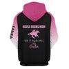 Gift For Horse Lover Gift For Mom Horse Riding Mom Personalized US Unisex Size Hoodie
