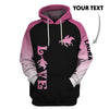 Gift For Horse Lover Gift For Mom Horse Riding Mom Personalized US Unisex Size Hoodie