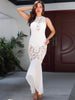 Gothic Sleeveless Lace Dress