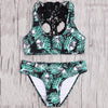 Tropical  Skull Bikini Set