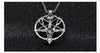 Fashion Steampunk Inverted Pentagram Pan God Skull Goat Head Pendant Necklaces - designfullprint