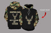Gift For Hunting Lover Gift For Dad Hunting Dad Personalized US Unisex Size Hoodie