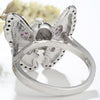 Skull Butterfly Ring - designfullprint