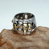 Gothic Fist Finger Stainless Steel Unique Skull Rings