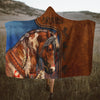 Gift For Horse Lover Love Horse 3D All Over Printed Shirts Brown