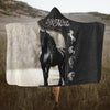 Gift For Horse Lover Love Horse 3D All Over Printed Shirts Black
