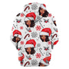 Black Pride Christmas Santa Melanin Hoodie Sweatshirt T Shirt Unisex Size