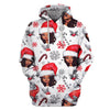 Black Pride Christmas Santa Melanin Hoodie Sweatshirt T Shirt Unisex Size
