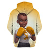 Yellow Melanin Warrior Awareness Hoodie