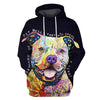 Pitbull 3D HOODIE 01 - designfullprint