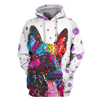 German Shepherd Dog 3D Hoodie 02