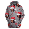Black Pride Christmas Santa Melanin Hoodie Sweatshirt T Shirt Unisex Size