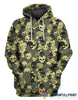 Skull Gift Skull Camo Unisex Hoodie LN