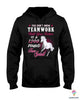 Gift For Horse Lover You Dont Know Teamwork Until Your Partner Is A 1200 Pound Free Spirit Horse 2D Unisex T Shirt or Hoodie HH