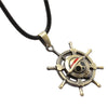 One Piece Straw Hat Skull Necklace
