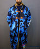 Skull Gift The Skull Scream Blue Eyes Skulls Multi Types Personalized Pullover Zipup Hoodie Long Sleeve Shirt Long Coat