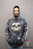 Skull Gift Red Eyes Screaming Skull Multi Types Personalisierter Pullover Hoodie mit Reißverschluss, Langarmhemd und Langmantel Unisex Größe SK Sweatshirt Hoodie