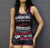 I Belong To My Husband Warning Wife To Husband Tank and Shorts Set