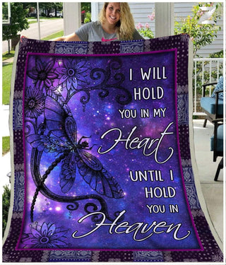Gift For Dragonfly Lover Blanket Dragonfly I'll hold you