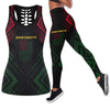 Black Pride Juneteenth Flag Tank Top And Leggings Set