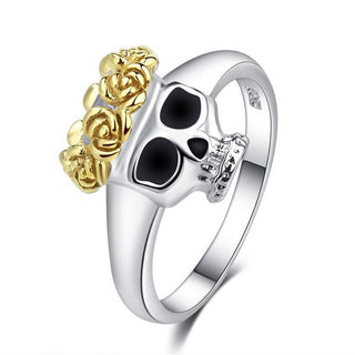 Gold Rose Flower Ring