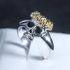 Gold Rose Flower Ring