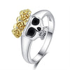 Gold Rose Flower Ring