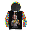 Autism Awareness Melanin Girl Adult and Kid Hoodie Autism Gift