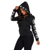 Perfect Black Gothic Hoodie for Her