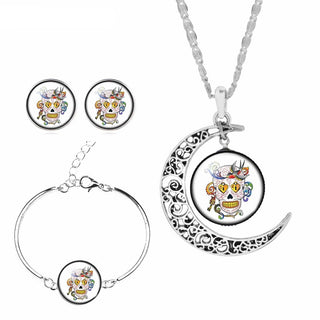 Sugar Skull Jewelry Sets - designfullprint