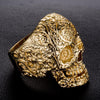 Trendy Zinc Alloy Multi-Color Skull Rings