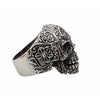 Trendy Zinc Alloy Multi-Color Skull Rings