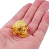 Trendy Zinc Alloy Multi-Color Skull Rings