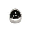 Trendy Zinc Alloy Multi-Color Skull Rings