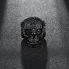 Trendy Zinc Alloy Multi-Color Skull Rings