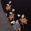 Flower Embroidery Black Skirt - designfullprint
