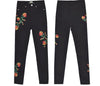 High Waist Mujer Black Skinny Jeans