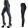 High Waist Sexy Faux Leather Trousers