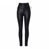 High Waist Sexy Faux Leather Trousers