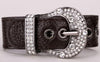 Leather Belt Bracelet Bangle for Women - designfullprint