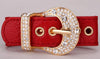 Leather Belt Bracelet Bangle for Women