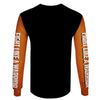 Skull Gift Fight Like A Warrior™ Orange Leukemia Cancer Sugar Skull Girl Awareness Hoodie luekemia