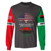 American Grown African Roots Black Pride Hoodie US Unisex Size Hoodies