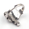 Alloy Punk Vintage Gothic Heart Ring