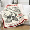 Blanket Deer  To my Wife Meeting you was fate